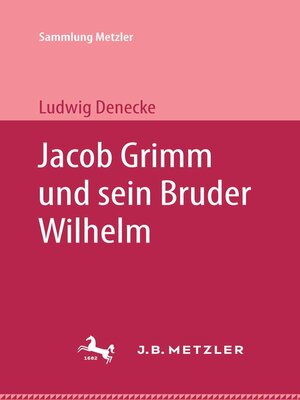cover image of Jacob Grimm und sein Bruder Wilhelm